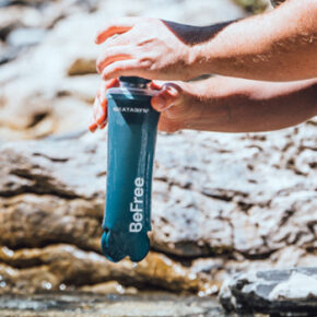 Katadyn BeFree AC Wasserfilter: jederzeit sauberes und sicheres Trinkwasser aus Bächen, Flüssen und Seen