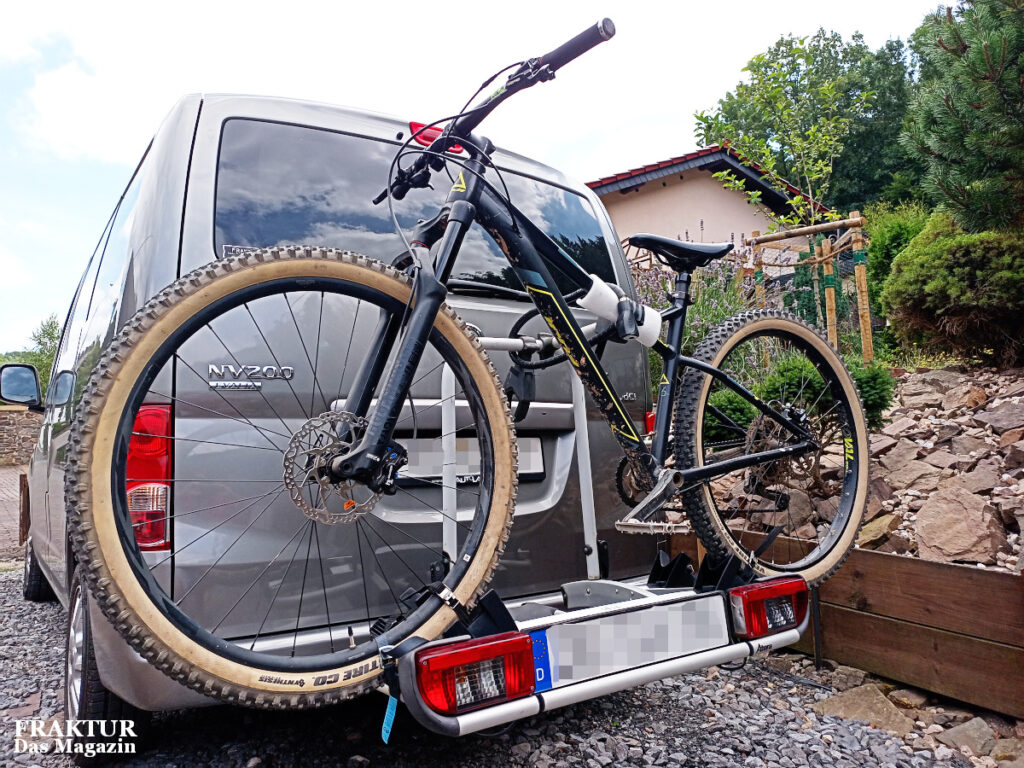 Fahrradträgern für die Anhängerkupplung